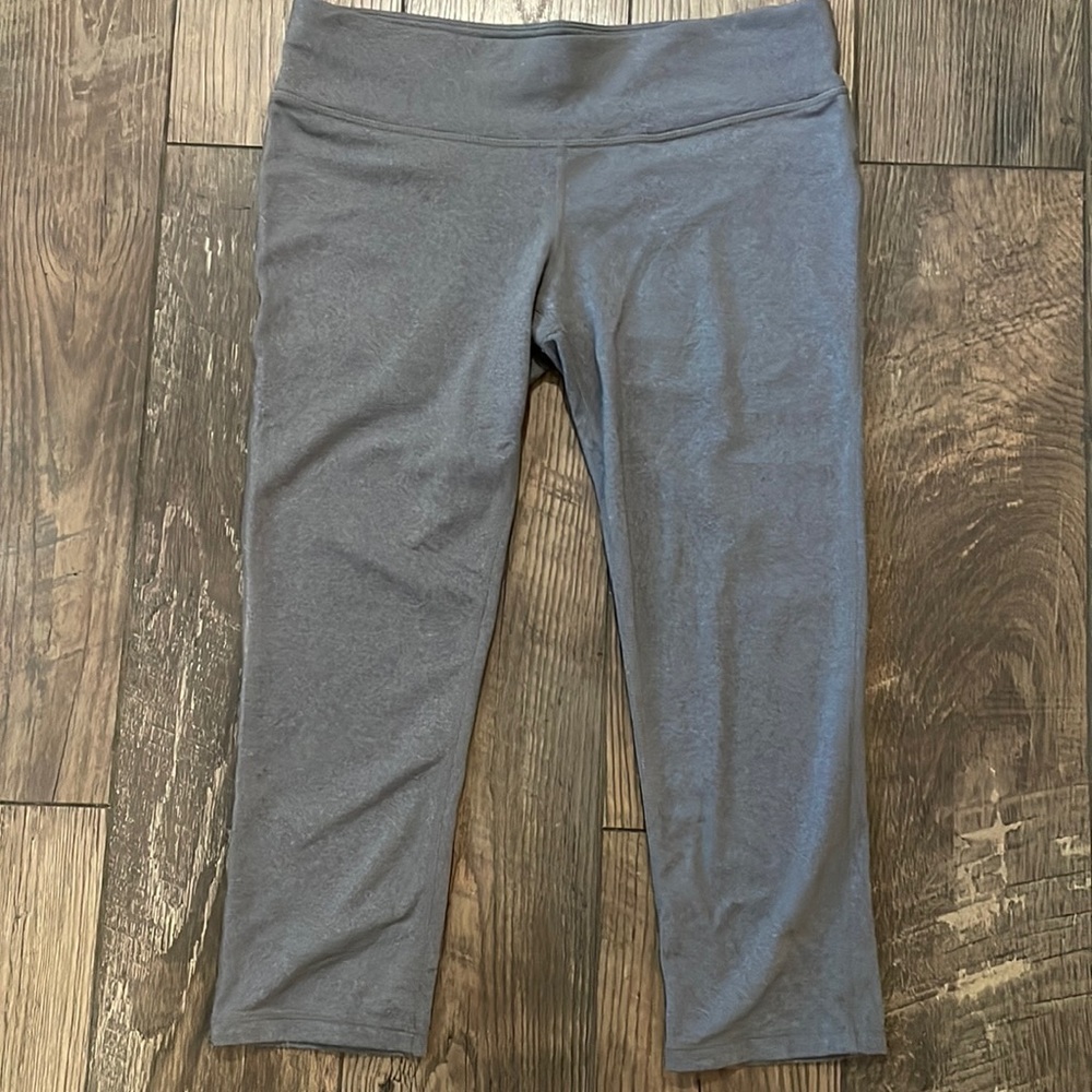 PrAna‎ Grey Crop Leggings M